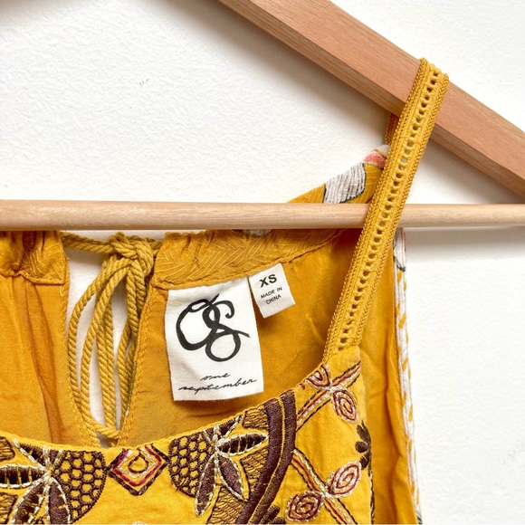 Anthropologie One September Paradiso Koi Maxi Dress - Picture 6 of 8